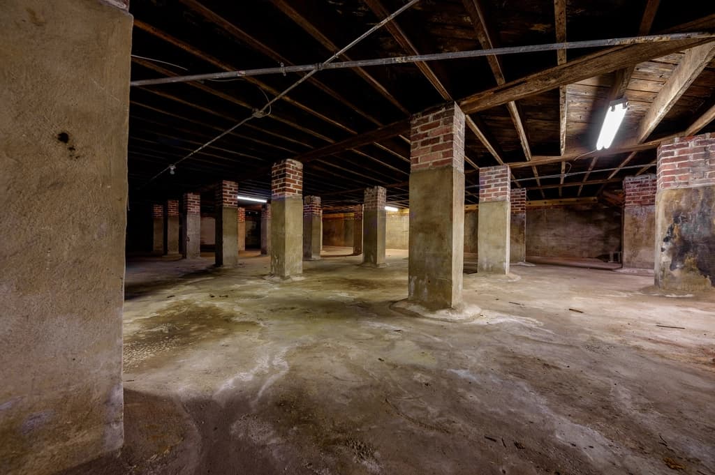 Sous-sol avant travaux